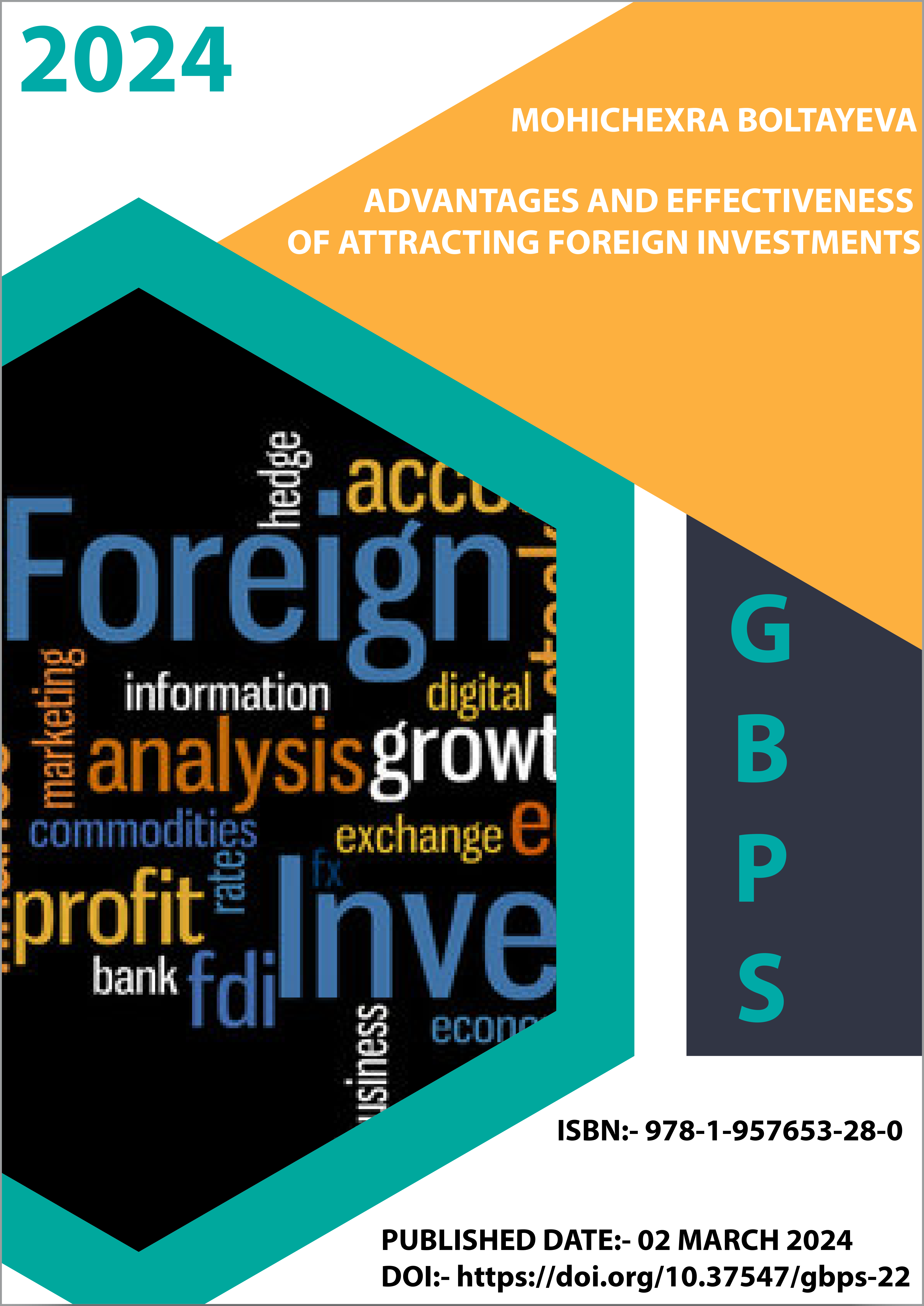 					View ADVANTAGES AND EFFECTIVENESS OF ATTRACTING FOREIGN INVESTMENTS
				
